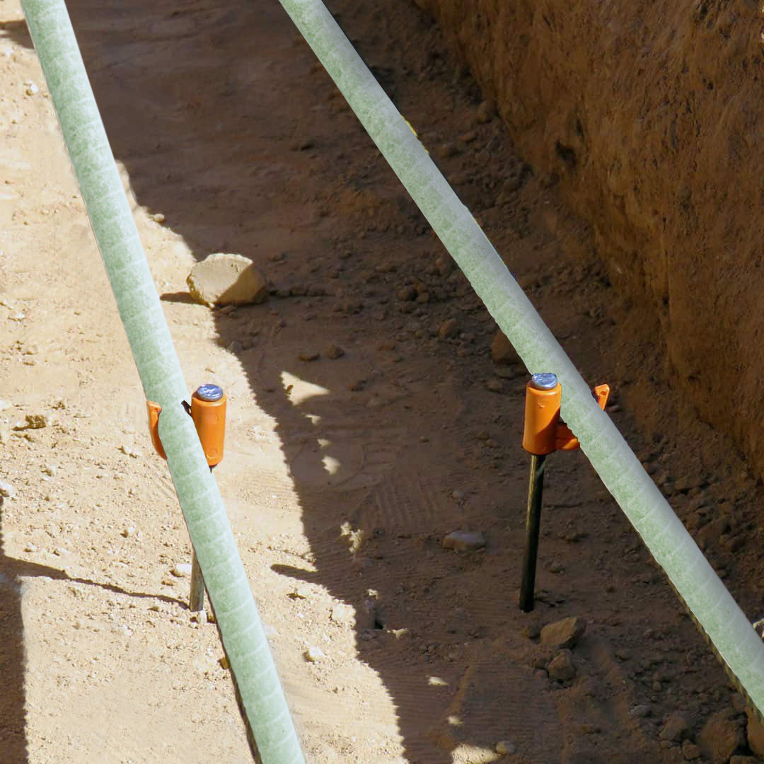 3/8 in. x 3-8 ft. #3 White Blasting Nature Surface FRP Rebar